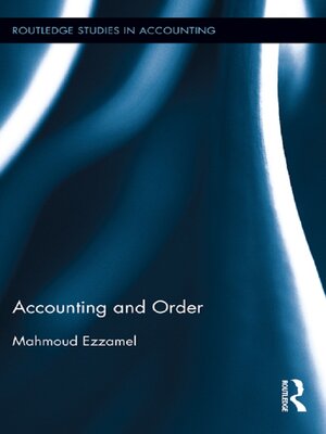 cover image of Accounting and Order